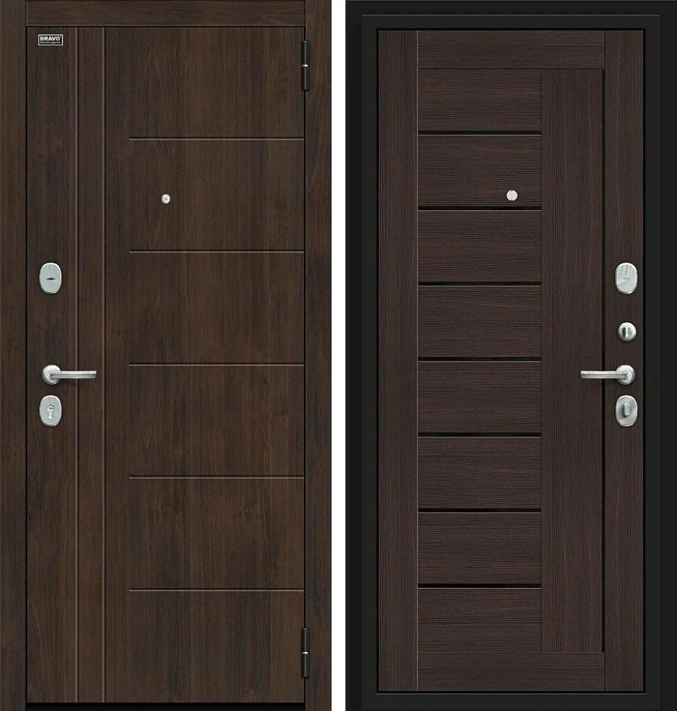 Фото Дверь Модерн Kale Almon/Wenge Veralinga BR4587